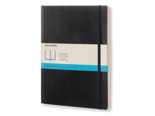 Notebook Moleskine XL Dotted Black - Soft 70g/m2