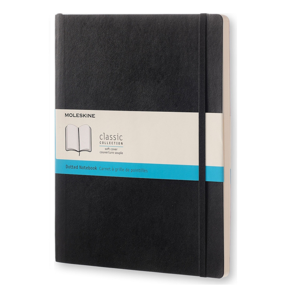 Notebook Moleskine XL Dotted Black - Soft 70g/m2