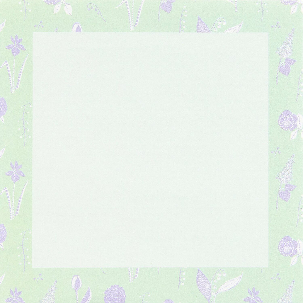 Karteczki Memo Flower Frames 9 x 9 cm - Paper Poetry - 200 szt.