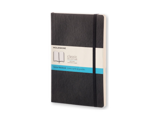 Notebook Moleskine L Dotted Black - Soft 70g/m2