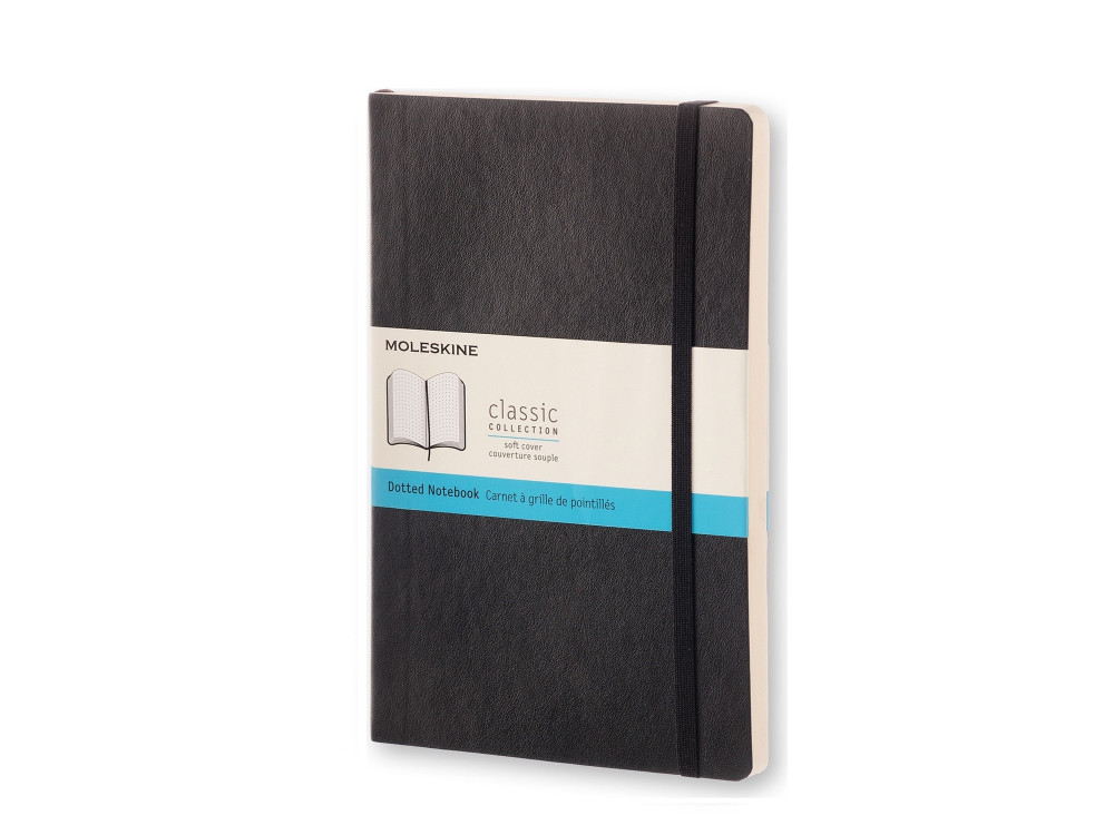 Notebook Moleskine L Dotted Black - Soft 70g/m2