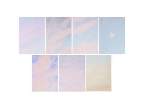 Zestaw kartek okolicznościowych The Sky is the Limit B6 - Paper Poetry - 8 szt.