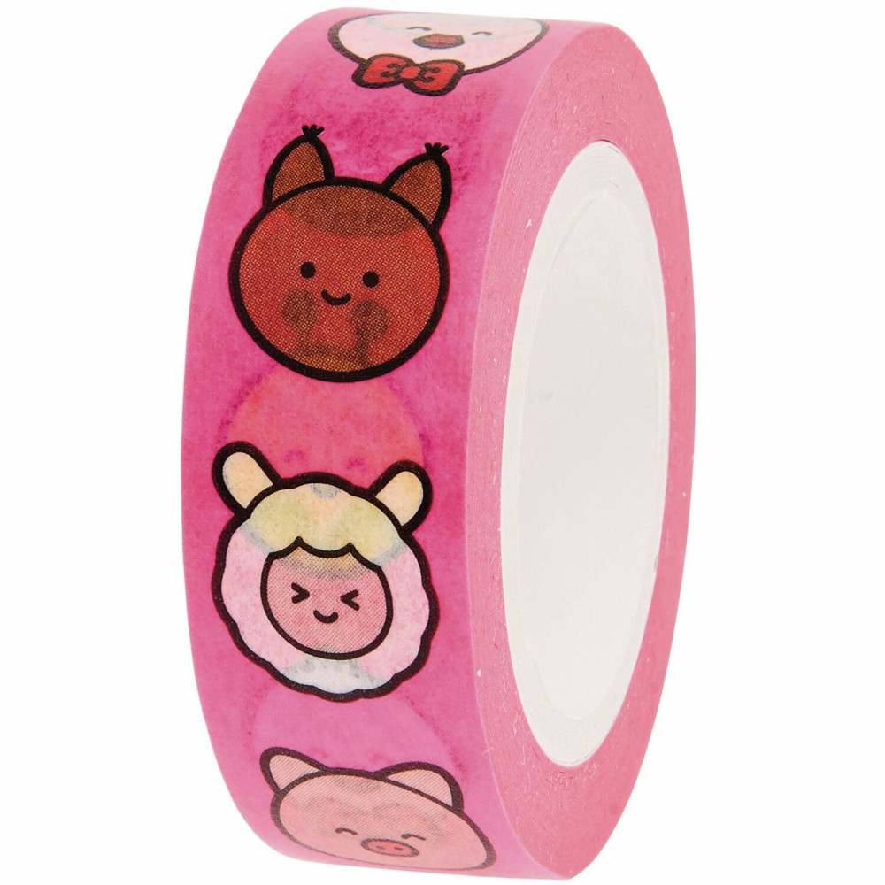 Washi tape Chingu Animals - Paper Poetry - 1,5 cm x 10 m