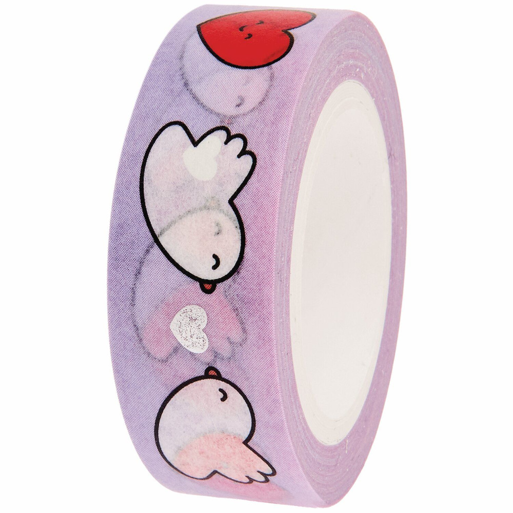 Washi tape Chingu Lovebirds - Paper Poetry - 1,5 cm x 10 m