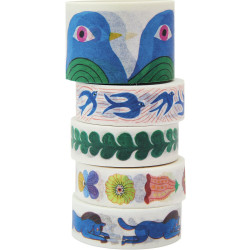 Zestaw taśm washi Midsommar Magic - Paper Poetry - 5 szt.