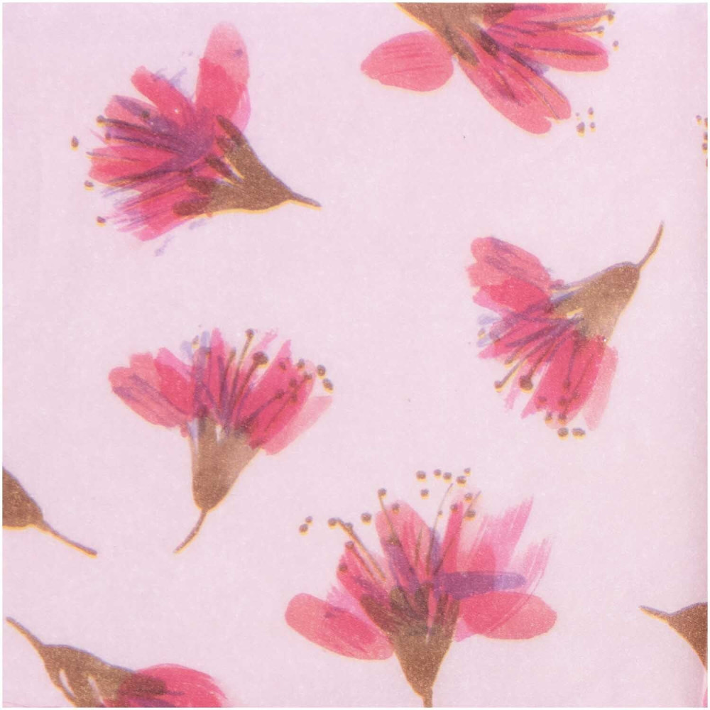 Gift wrapping tissue paper Blossoms - Paper Poetry - 5 pcs