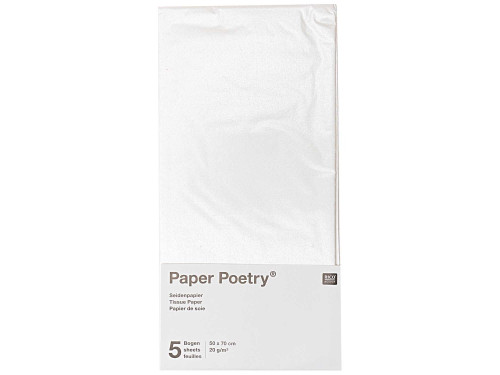 Gift wrapping tissue paper Crystal - Paper Poetry - 5 pcs