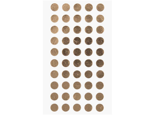 Naklejki papierowe kółka Dots - Paper Poetry - Gold