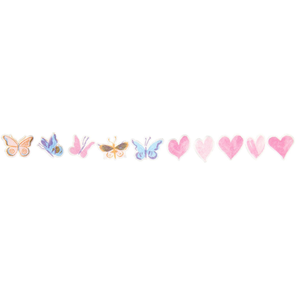 Naklejki washi Painted Love - Paper Poetry - 200 szt.