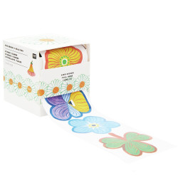 Washi paper stickers Midsommar Magic - Rico Design - 200 pcs.