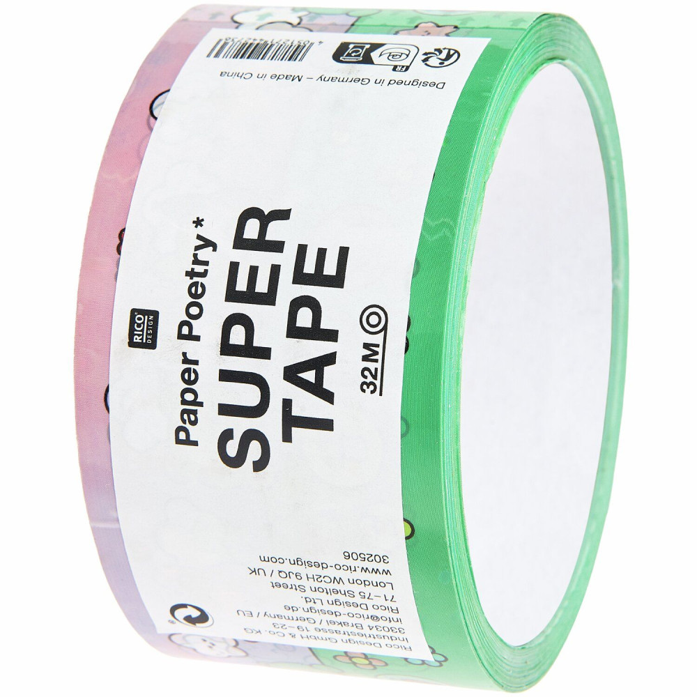 Chingu Super Tape - Paper Poetry - 5 cm x 32 m
