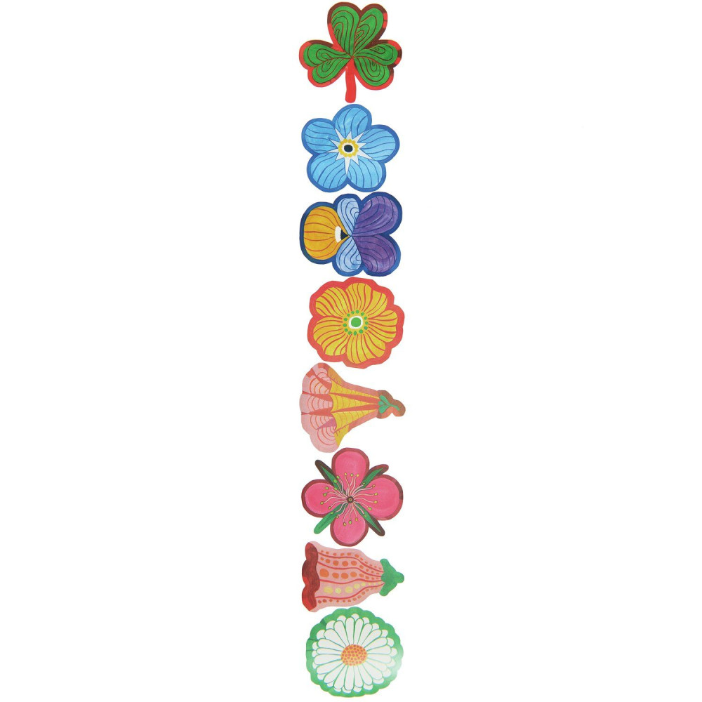 Naklejki na rolce Midsommar Magic Flowers - Rico Design - 100 szt.
