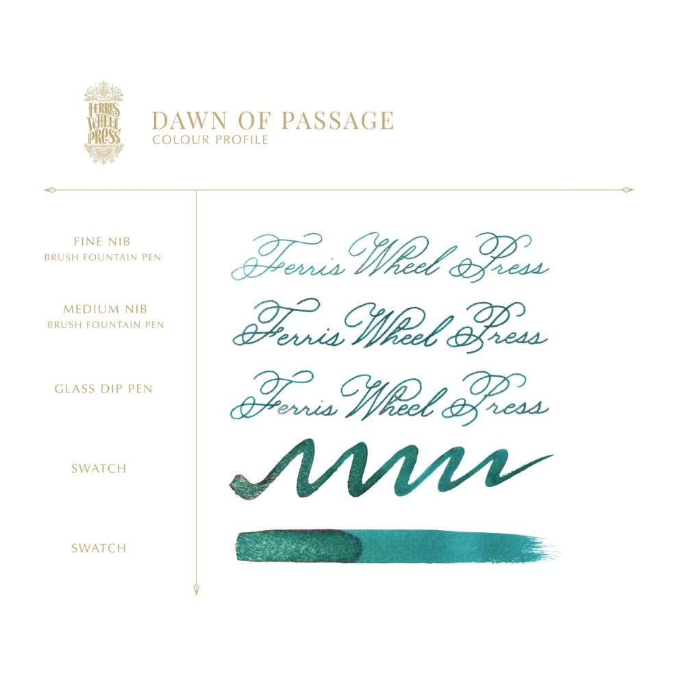 Atrament FerriTales The Book of Knights - Ferris Wheel Press - Dawn of Passage 85 ml