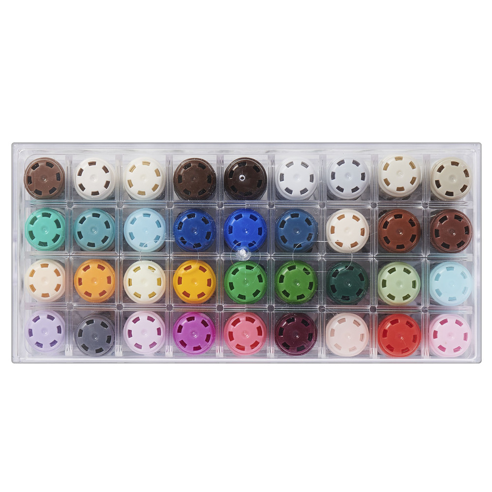 Set E of Copic Ciao dual-tip alcohol-based markers - 36 pcs