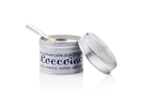Adhesive paste with brush - Coccoina - White 125 g
