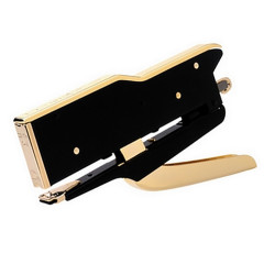 Zszywacz biurowy pozłacany 548 - Zenith - Gold and Black