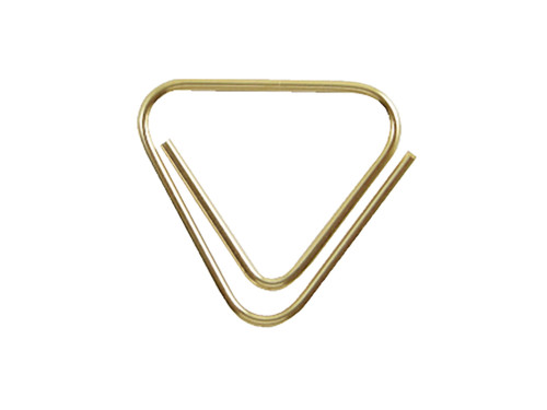 Spinacze narożne do papieru 815 - Zenith - Gold 50 szt.