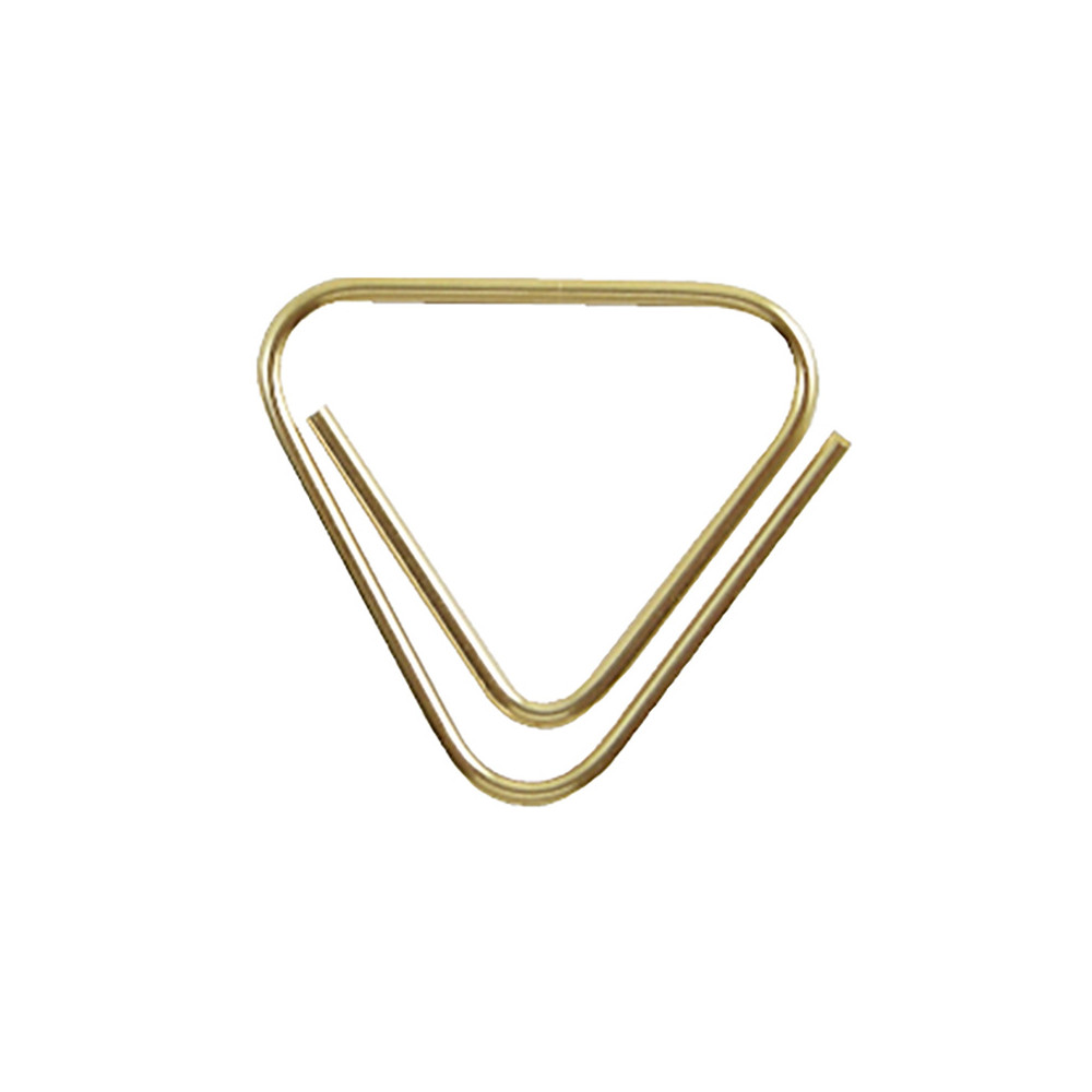 Corner paper clips 815 - Zenith - Gold 50 pcs