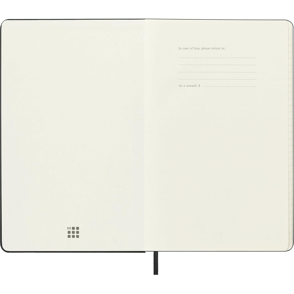 Kalendarz dzienny 2026/2027 L - Moleskine - Black