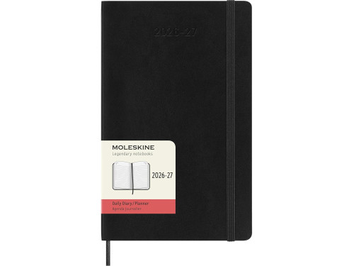 Kalendarz dzienny 2026/2027 L - Moleskine - Black