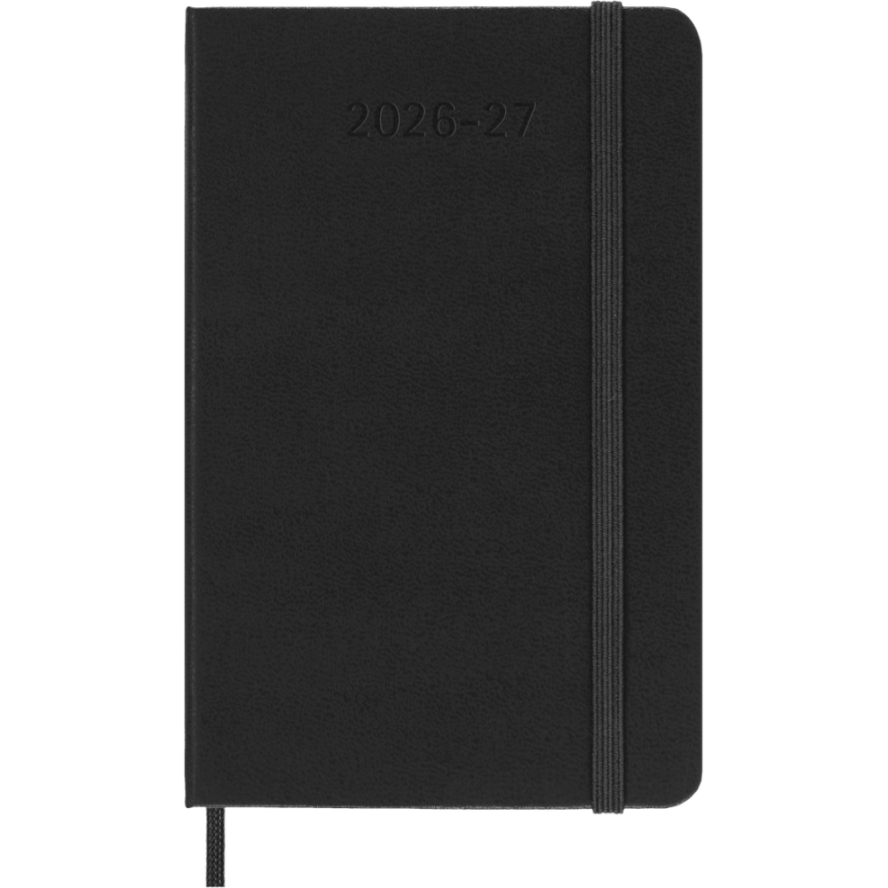 Weekly planner 2026/2027 L - Moleskine - Black