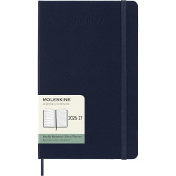 Kalendarz tygodniowy 2026/2027 L - Moleskine - Sapphire Blue