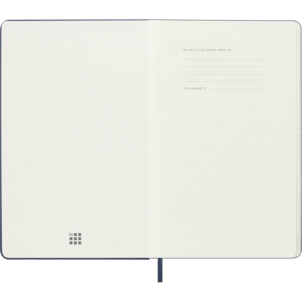 Kalendarz tygodniowy 2026/2027 L - Moleskine - Sapphire Blue