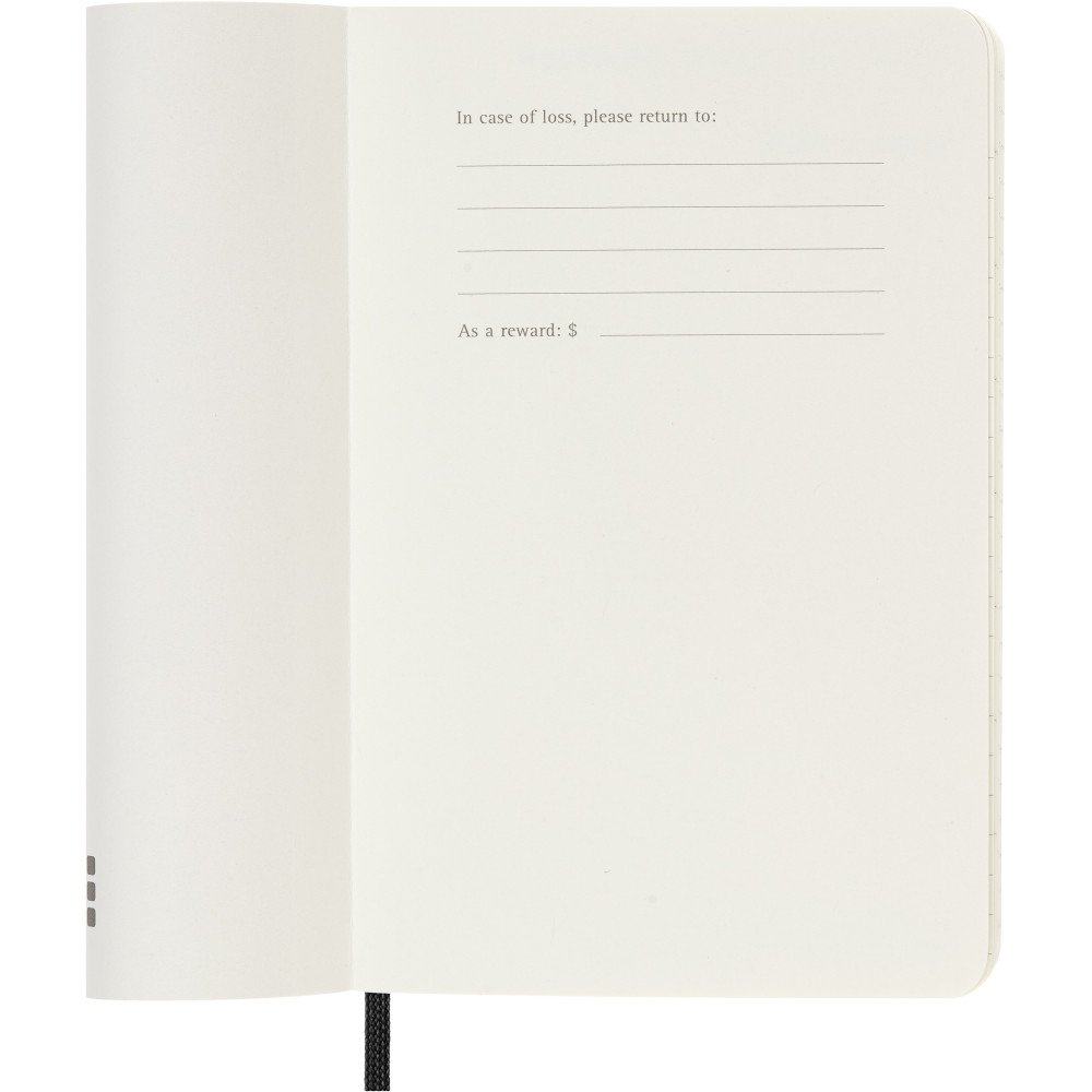 Kalendarz tygodniowy 2026/2027 P - Moleskine - Black