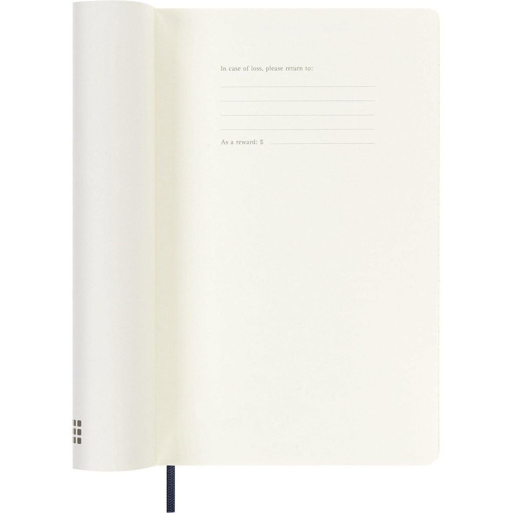 Kalendarz tygodniowy 2026/2027 L - Moleskine - Sapphire Blue
