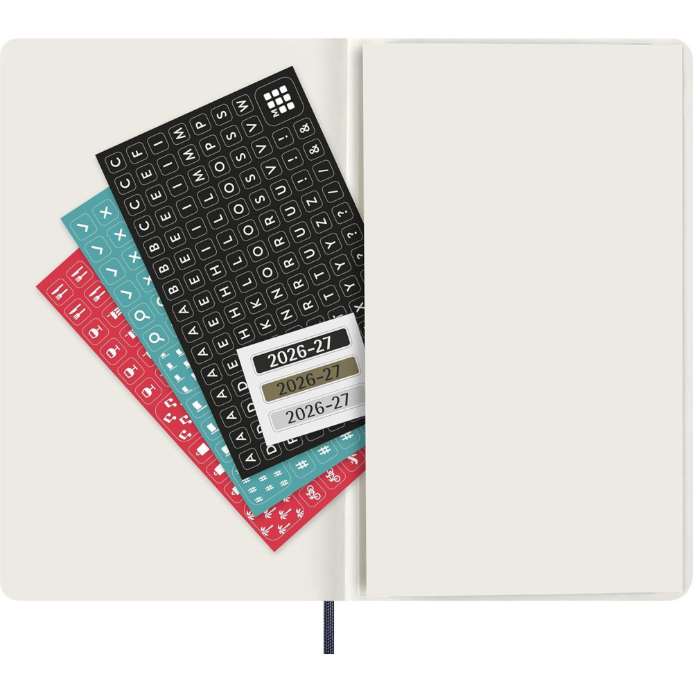 Weekly planner 2026/2027 L - Moleskine - Sapphire Blue