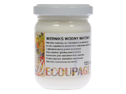 Werniks końcowy, wodny - Renesans - matowy, 110 ml