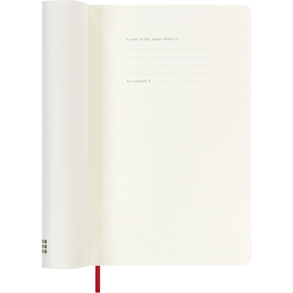 Weekly planner 2026/2027 L - Moleskine - Scarlet Red