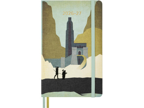 Weekly planner Lord of The Rings 2026/2027 L - Moleskine - Legolas & Gimli