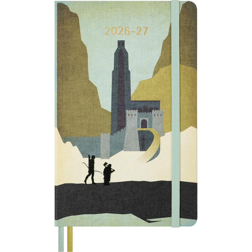Weekly planner Lord of The Rings 2026/2027 L - Moleskine - Legolas & Gimli