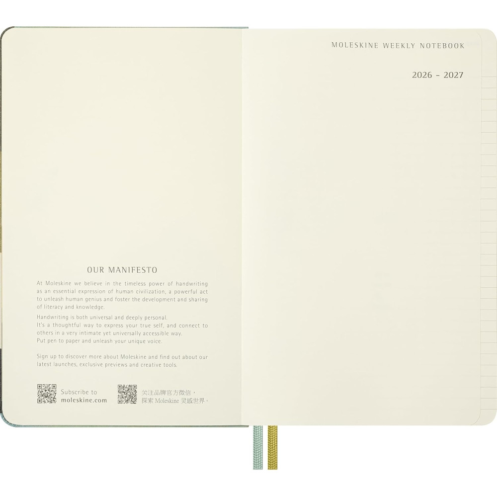 Kalendarz tygodniowy Lord of The Rings 2026/2027 L - Moleskine - Legolas i Gimli
