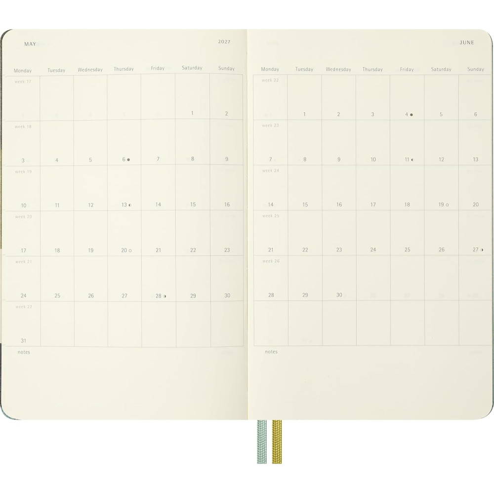 Weekly planner Lord of The Rings 2026/2027 L - Moleskine - Legolas & Gimli