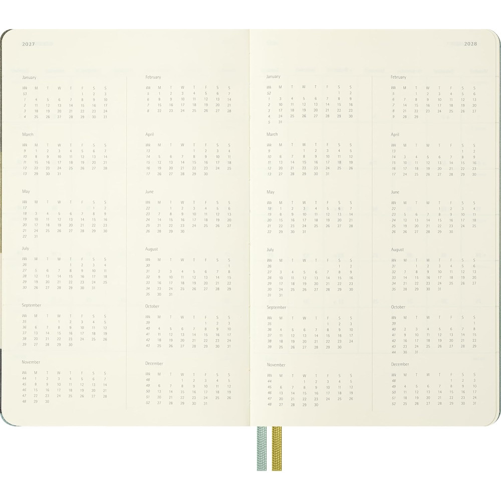 Weekly planner Lord of The Rings 2026/2027 L - Moleskine - Legolas & Gimli