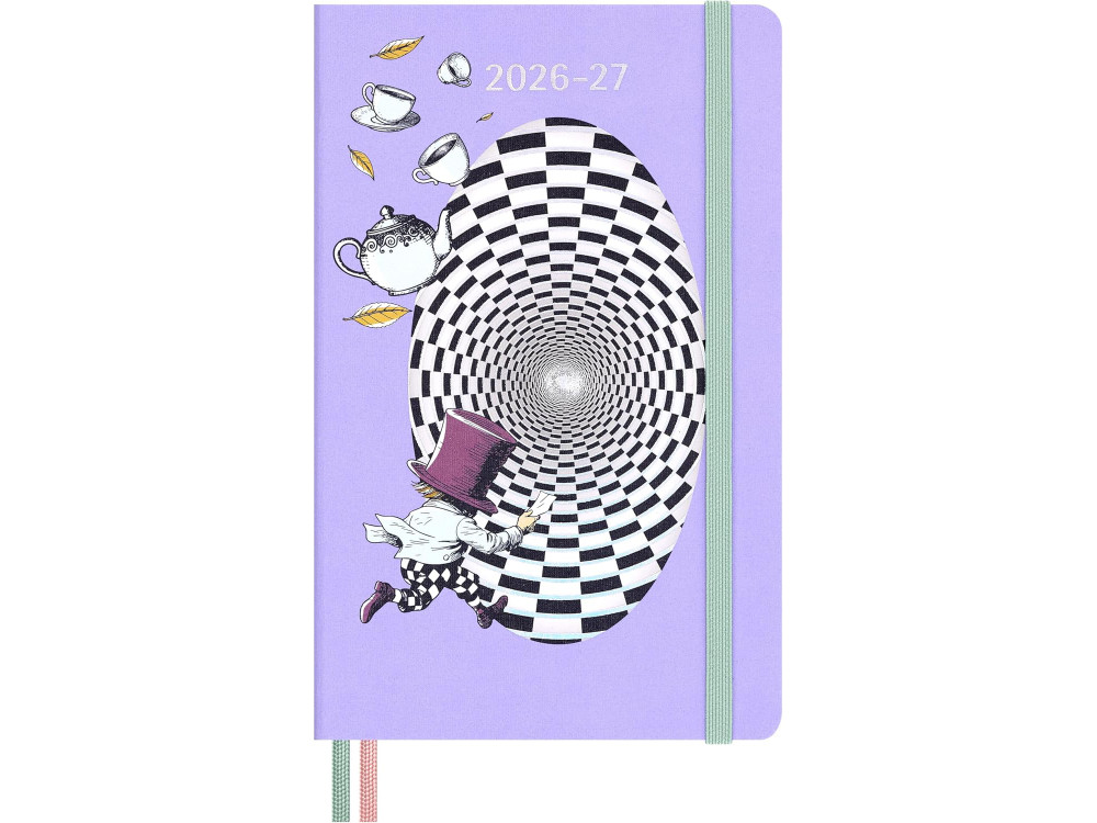 Kalendarz tygodniowy Alice's Adventures in Wonderland 2026/2027 L - Moleskine