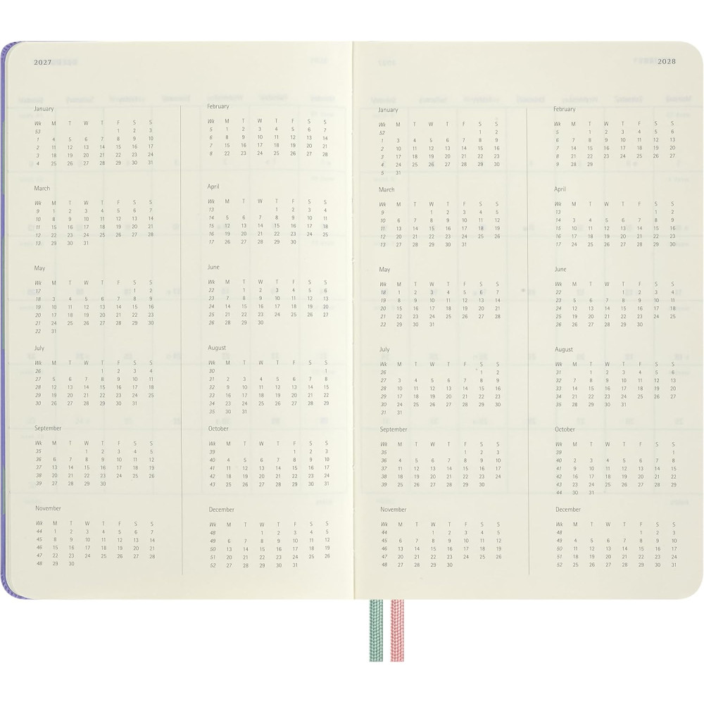 Weekly planner Alice's Adventures in Wonderland 2026/2027 L - Moleskine