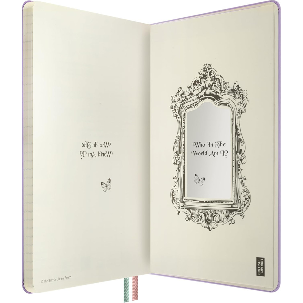 Weekly planner Alice's Adventures in Wonderland 2026/2027 L - Moleskine