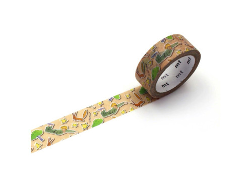 Taśma papierowa washi The Little Prince and the fox - MT Masking Tape - 7 m
