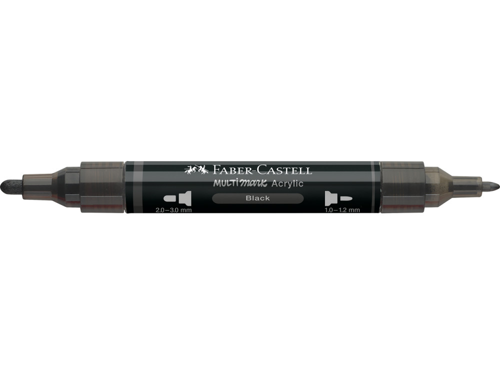 Multimark acrylic marker - Faber-Castell - 199 Black