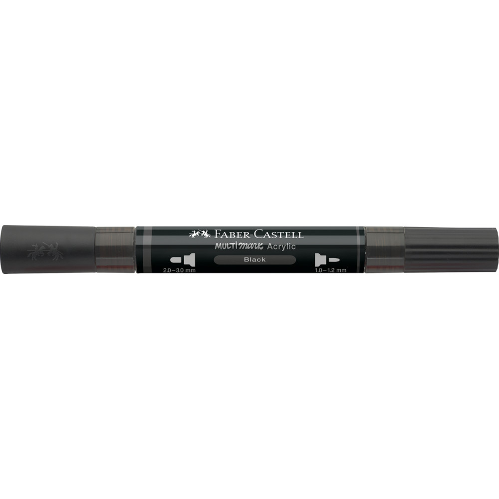 Multimark acrylic marker - Faber-Castell - 199 Black