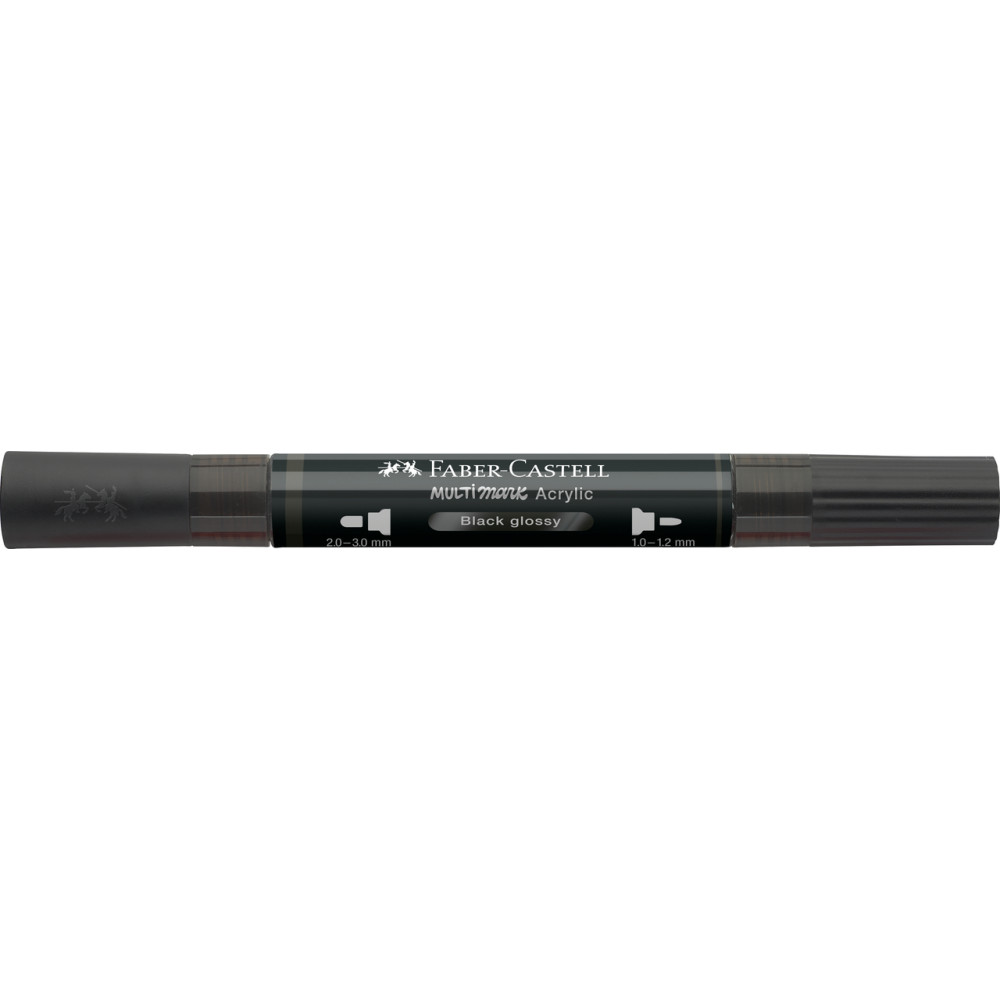 Marker akrylowy Multimark - Faber-Castell - 299 Black Glossy