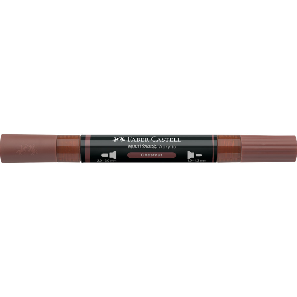 Multimark acrylic marker - Faber-Castell - 378 Chestnut