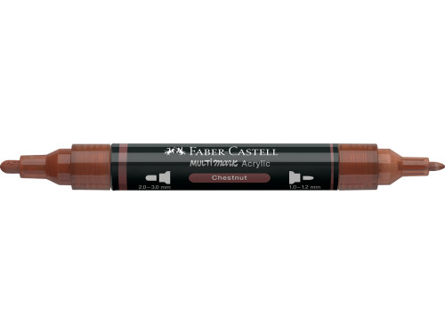 Multimark acrylic marker - Faber-Castell - 378 Chestnut