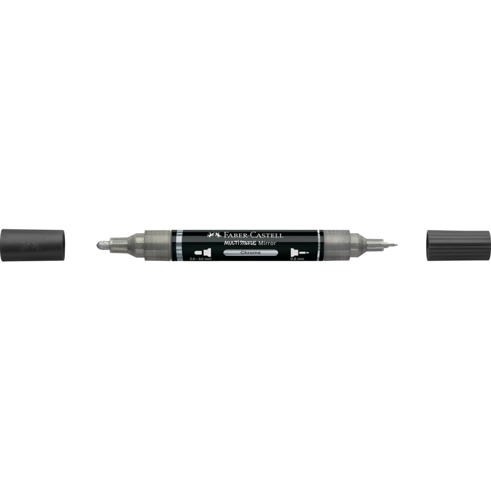 Marker akrylowy Multimark Mirror - Faber-Castell - 551 Liquid Chrome
