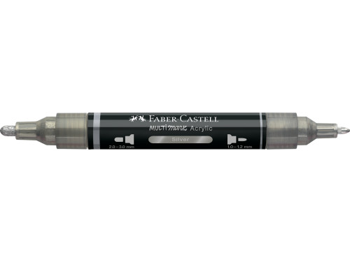 Multimark acrylic marker - Faber-Castell - 251 Silver