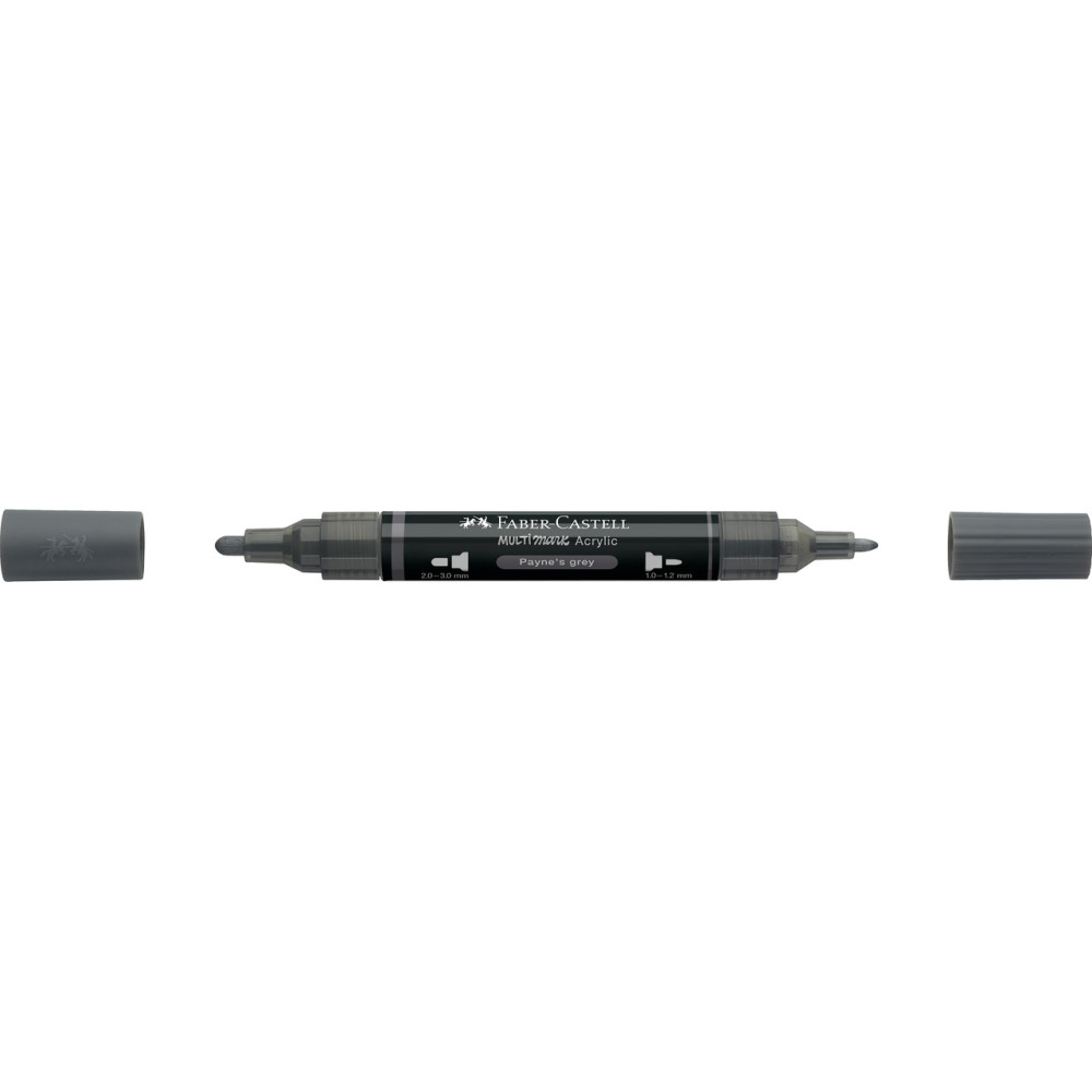 Multimark acrylic marker - Faber-Castell - 181 Payne's Grey