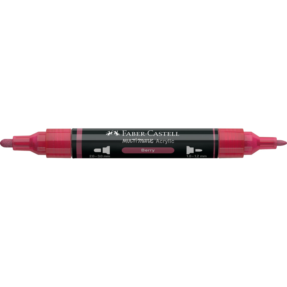 Marker akrylowy Multimark - Faber-Castell - 433 Berry